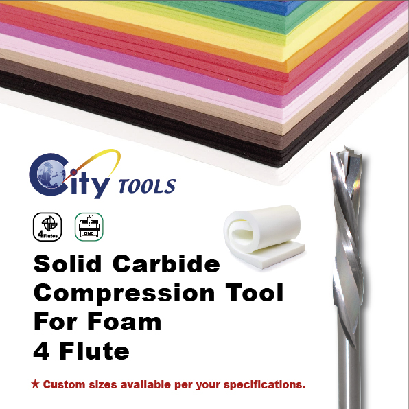 Customized Product - Solid Carbide Compression Tools for Foam